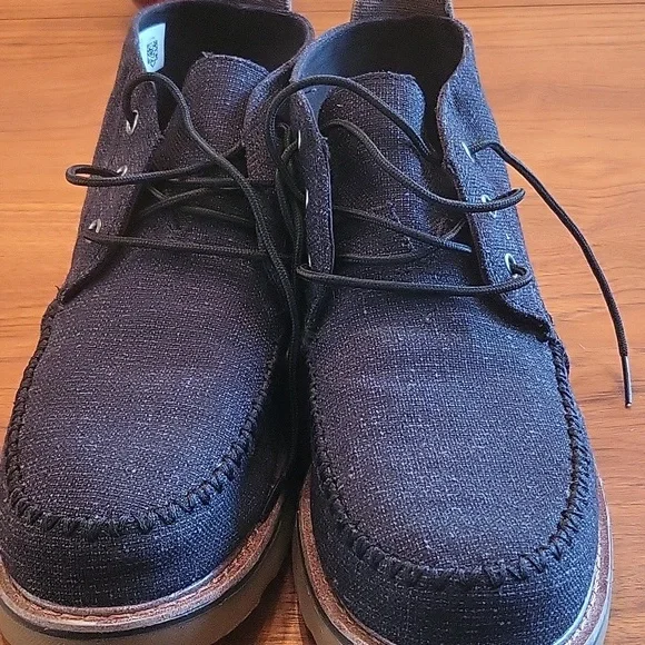 Toms | Shoes | Toms Mens Black Tweed Chukka Boot 95m | Poshmark display picture 3